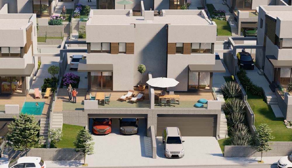 chalets con semisótano